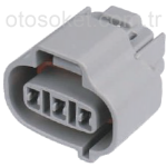 3S6189 3P DİŞİ DEMONTE SOKET