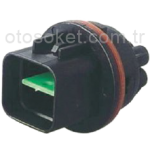 6SHN11 6P ERKEK DEMONTE SOKET